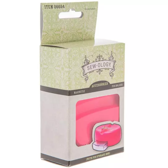 Hot Pink Magnetic Pin Holder
